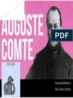 Positivismo e Auguste Comte