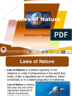 Laws of Nature