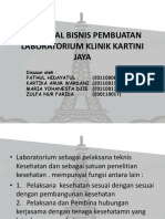 Proposal Bisnis Laboratorium Klinik Kartini Jaya