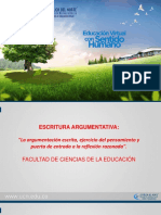 Escritura Argumentativa PDF