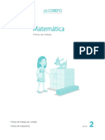 Fichas de Trabajo - Matemática - 2P PDF