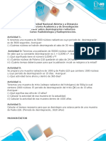 Taller - Fase 2 -  Decaimiento radiactivo y desintegración nuclear