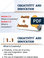 Creativity Vs Innovation