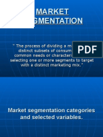 Market Segmentation