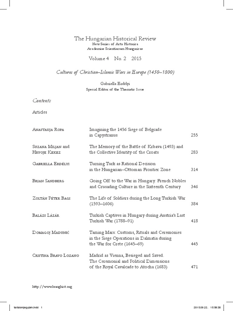 Imagining The 1456 Siege Of Belgrade In Capystranus Chivalric Romance Chivalry