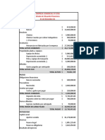 Estado de Situacion Financiera