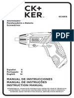 Atornillador Black and Decker B&D KC4815