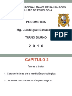 Psicometria - Cap 2 - Medicion Psicologica - 2015