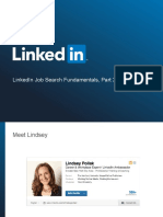 LinkedIn Job Search Fundamentals Part 2 January 2014 PDF