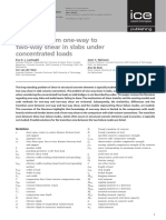 Transition From One-Way To Two-Way Shear PDF