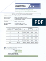METAL DETECTOR VALIDATION SHEET C.pdf