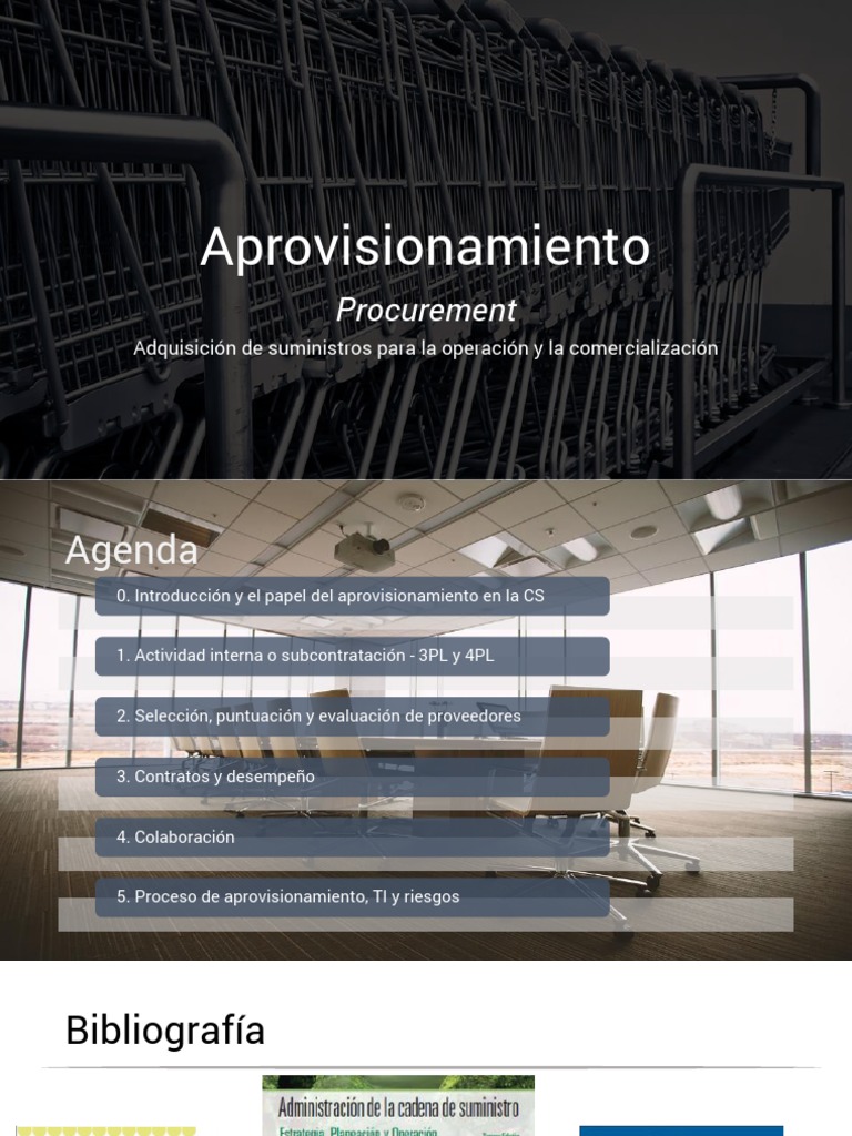 Estrategias de Aprovisionamiento Efectivas | PDF | Outsourcing | Obtención