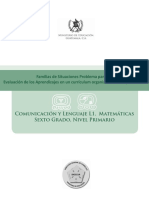 Fam. de Situaciones Sexto Grado PDF