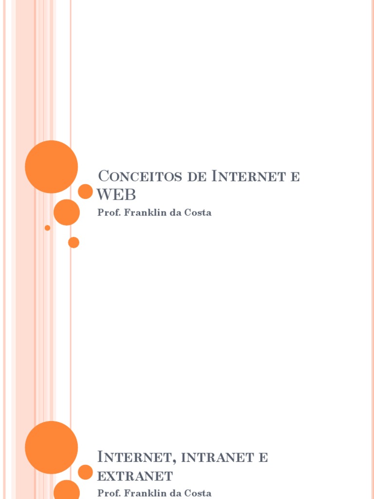 História e Evolução da Internet e Web | PDF | Internet | Rede mundial ...