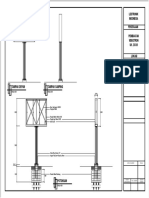 Gambar Kerja Rangka Videotron I PDF