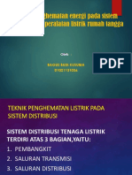 2 Teknik Penghematan Energi Pada Sistem Distribusi Dan Peralatan Listrik R