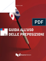 Guida All Uso Delle Preposizioni