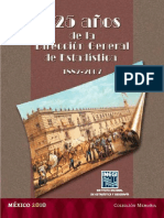 125 Años de La Dirección General de Estadística (1882-2007) PDF