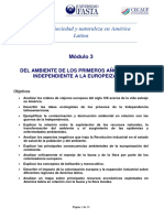 Módulo 3 - Taller de Sociedad y Naturaleza en América Latina