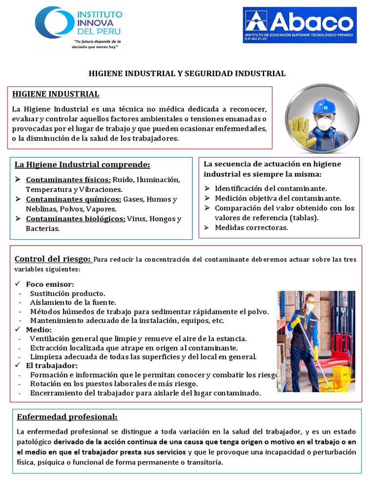Higiene y Seguridad Industrial Esencial | PDF | Seguridad y salud ...