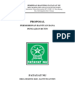 Proposal Fatayat Nu