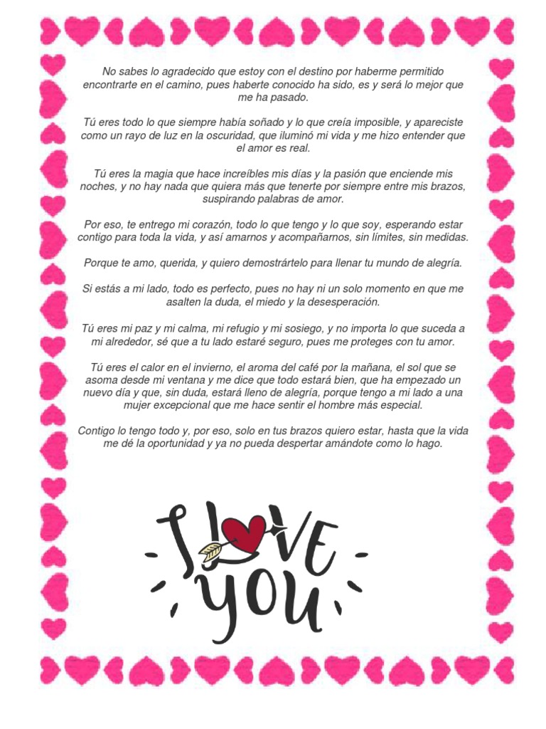 Para El Amor de Mi Vida | PDF