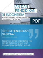 Kebijakan Dan Sistem Pendidikan Di Indonesia