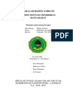 MAKALAH HADITS TARBAWI Pendidikan Masyarakat