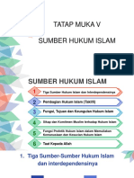 Sumber Hukum Islam - Revisi Badrudin