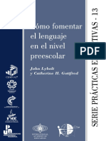 Como fomentar el lenguaje en preescolar.pdf