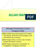 ALLAH BAPA - Dan Pendalaman Mengenai Allah