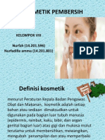 Makalah Kosmetik - Pembersih