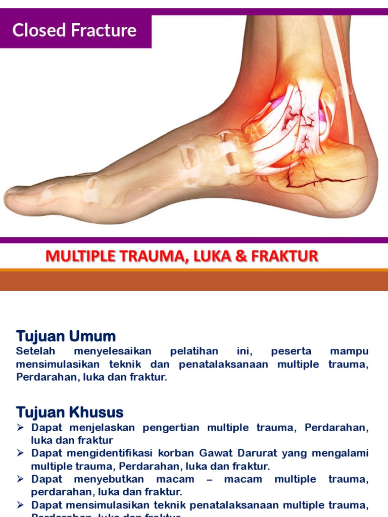 Luka Dan Fraktur | PDF