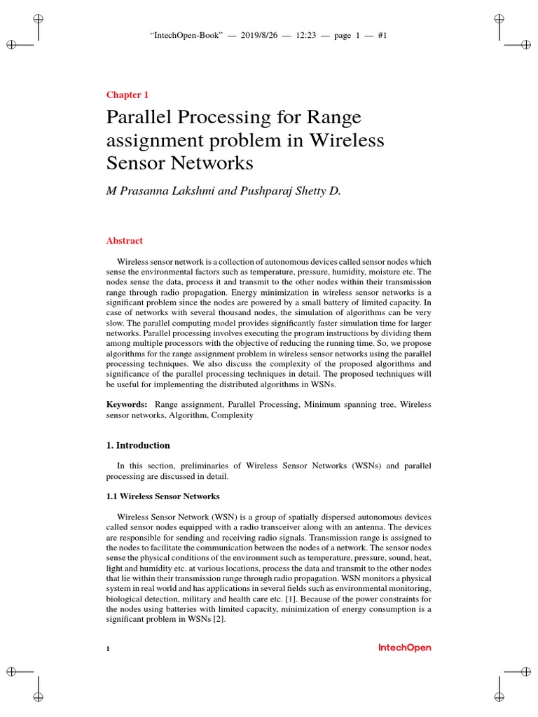 IntechOpen Book PDF | PDF | Wireless Sensor Network | Vertex (Graph Theory)