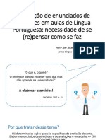 Elaboração de Enunciados CONALE