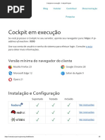 Cockpit em execução - Cockpit Project