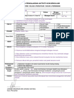 Contoh Penyediaan RPH Atau RPA Kokurikulum