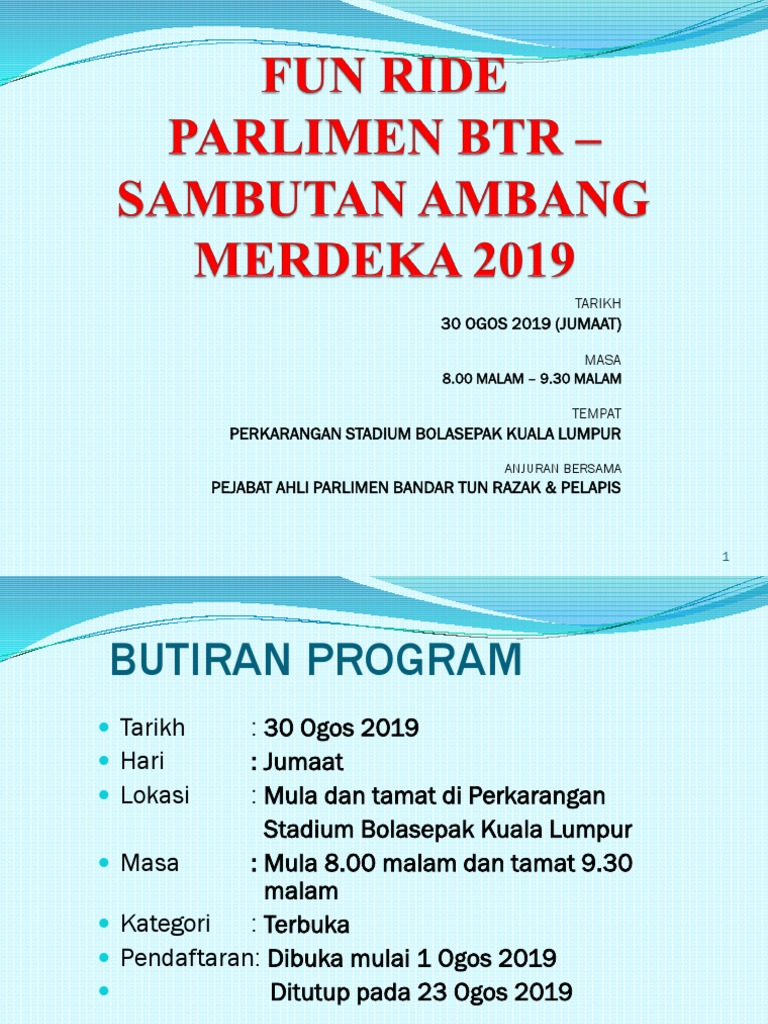 Fun Ride KL | PDF