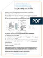 CS401 - Short Notes Chapter 14 PDF