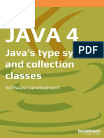 Java 4 Javas Type System and Collection Classes PDF