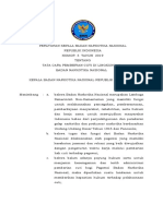 PERKA NOMOR  5 TH 2019 TTG PELAKSANAAN CUTI BNN.pdf