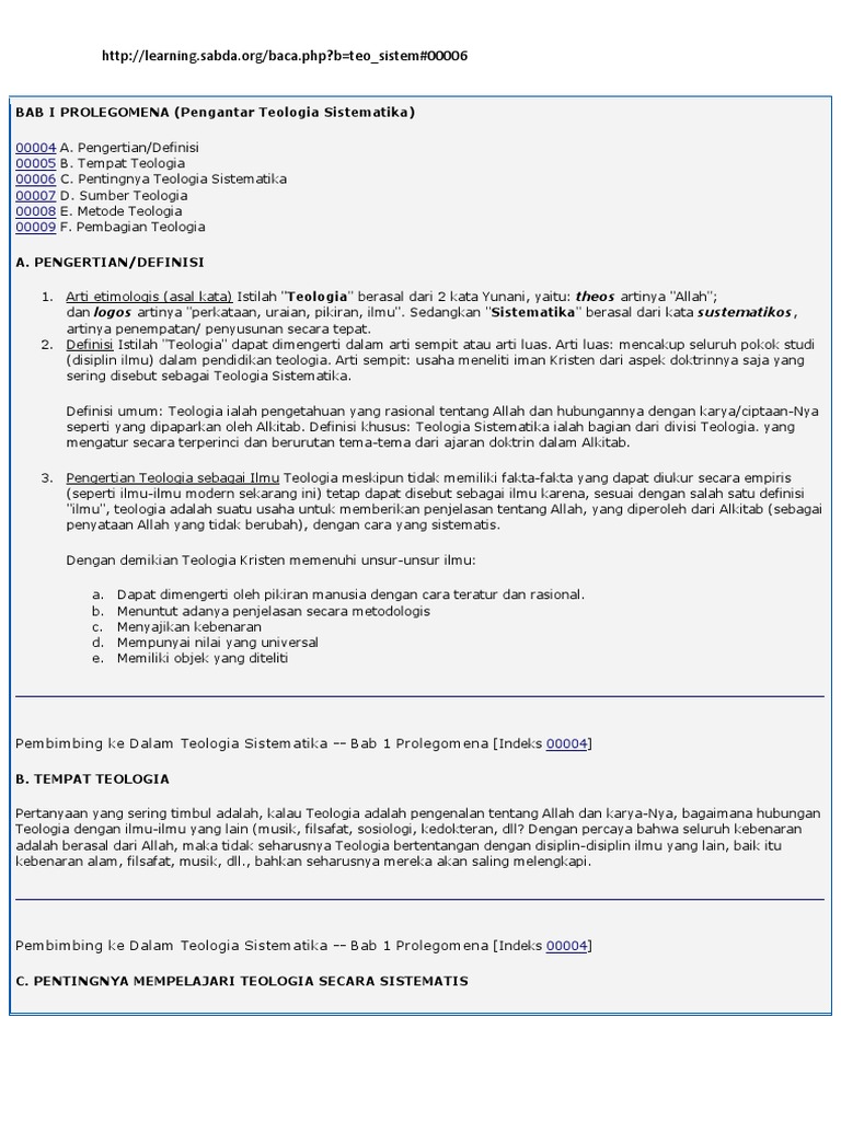 01 Prolegma Sistematika Teologi Docx