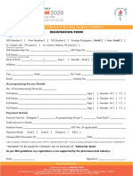 Pedicon 2020 - Registration Form