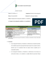 Comparación Investigación Cuantitativa Cualitativa - John A. Sánchez Camacho PDF