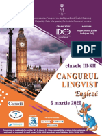 Afis Engleza 2020 PDF