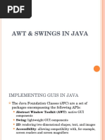 Java AWT Swing