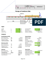 Cantilever Balcony Design