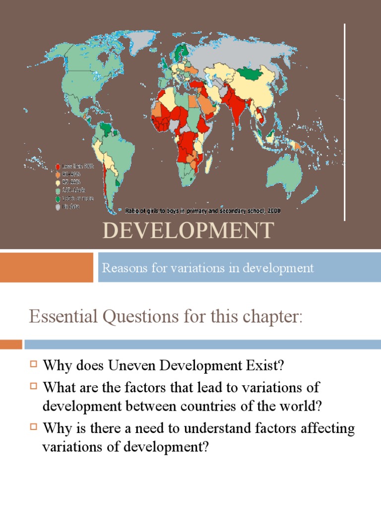 Reasons For Variations in Devt | PDF | Economic Growth | Flood