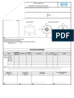 DIMENSIONAL INSPECTION OF UPPER RING PLATE