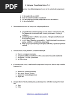 ACLS Test Questions